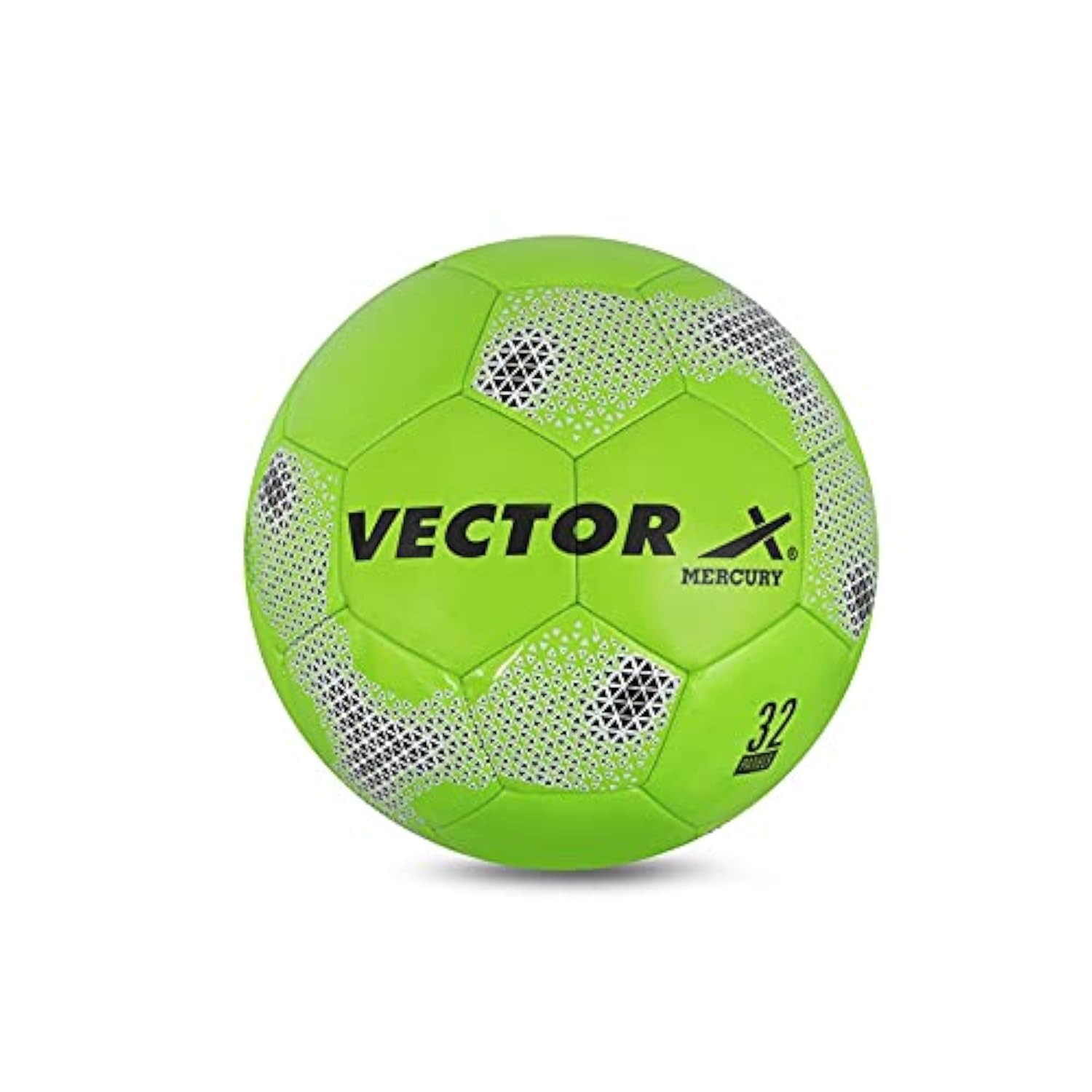 Vector X Mercury - Pallone da calcio, misura 5, colore: Verde