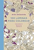 Arte antiestrés: 100 láminas para colorear (Libro de colorear para adultos)