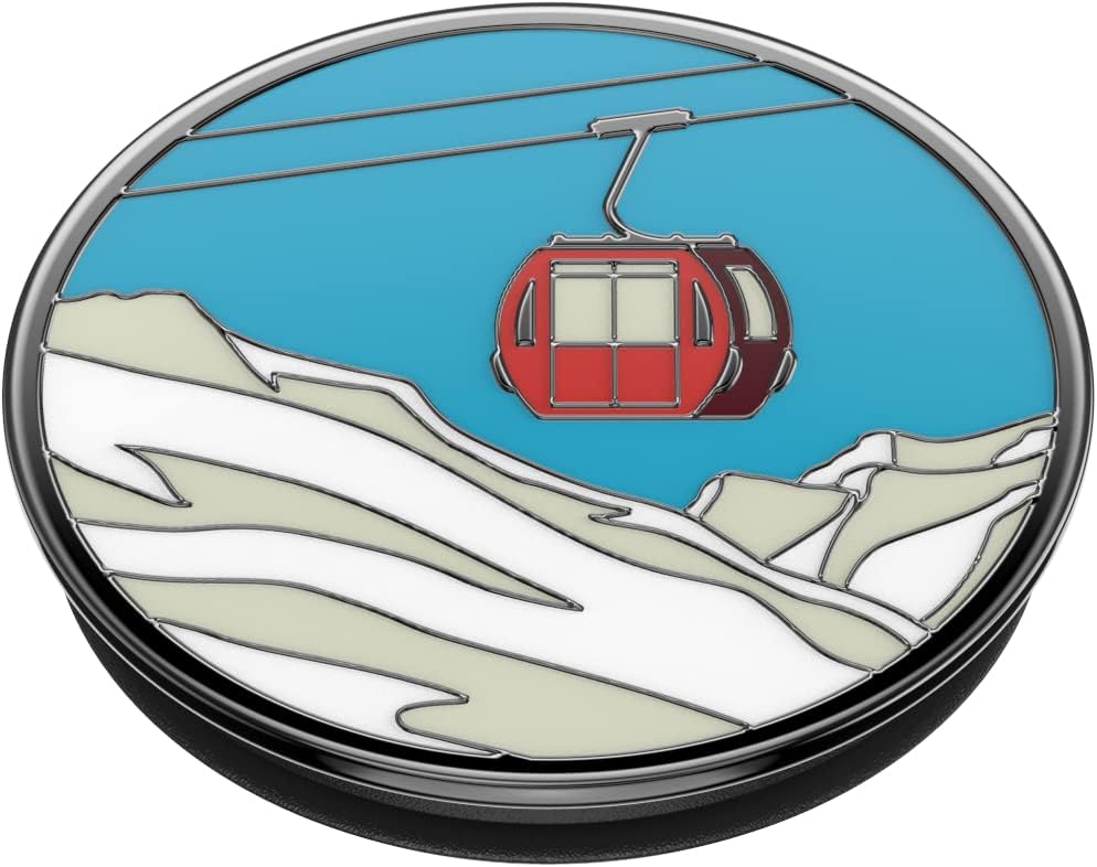 Miniatura 3 de PopSockets Agarre para teléfono con soporte expandible, Holiday PopGrip - Miami Holiday