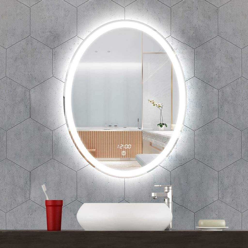 Miroir salle de bain illuminé pour stopper les zones d'ombre pendant votre coiffure