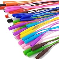 Vista 5 de GXXMEI 24PCS Glasses Straps - Adjustable Silicone Sunglasses Strap Anti-Slip Retainers For Eyeglasses & Sunglasses