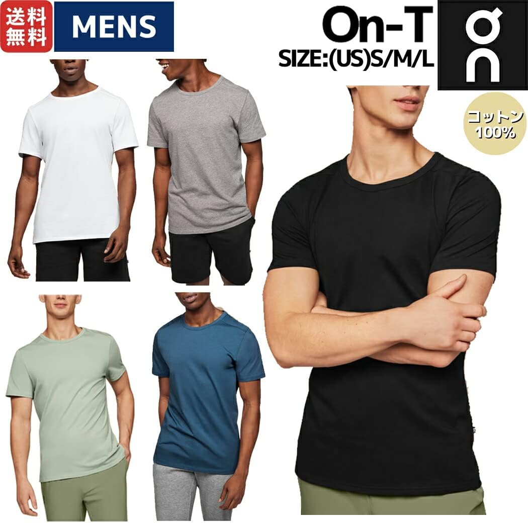 On Running ON Men's Movement-T Tee (US, Alpha, Medium, Regular, Regular, Black)