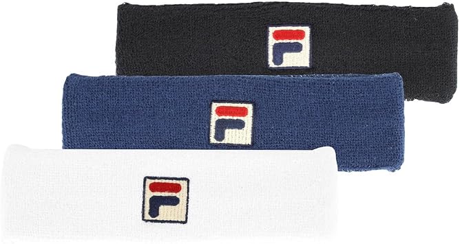 Fila Solid Headband,Black,One Size