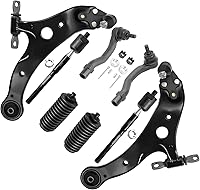 Vista 680 de Detroit Axle - Kit de suspensión frontal de 8 piezas para Dodge Journey 2009-2015, 2 brazos de control inferiores, 2 rótulas, 2 varillas