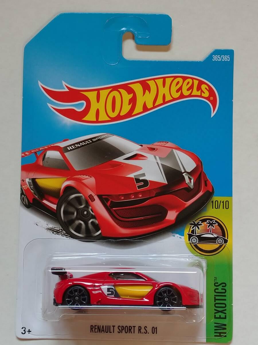 Amazon | ホットウィール RENAULT SPORT R.S.01 レッドボディ ルノー