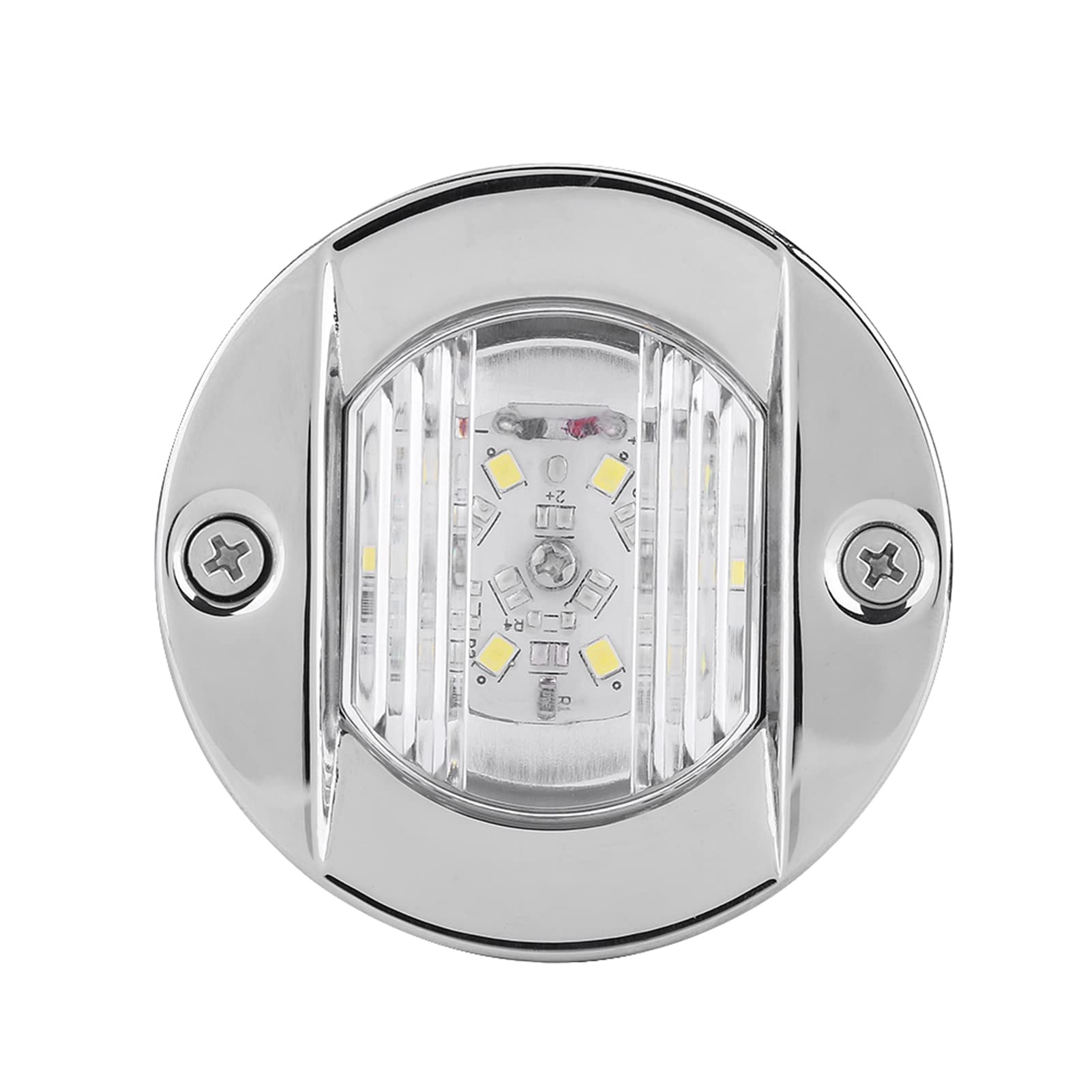 Akozon Luce posteriore per barca, 12 V, impermeabile, luce per barca, luce di navigazione a LED, luce di ancoraggio posteriore, per barca, yacht, accessorio di ricambio