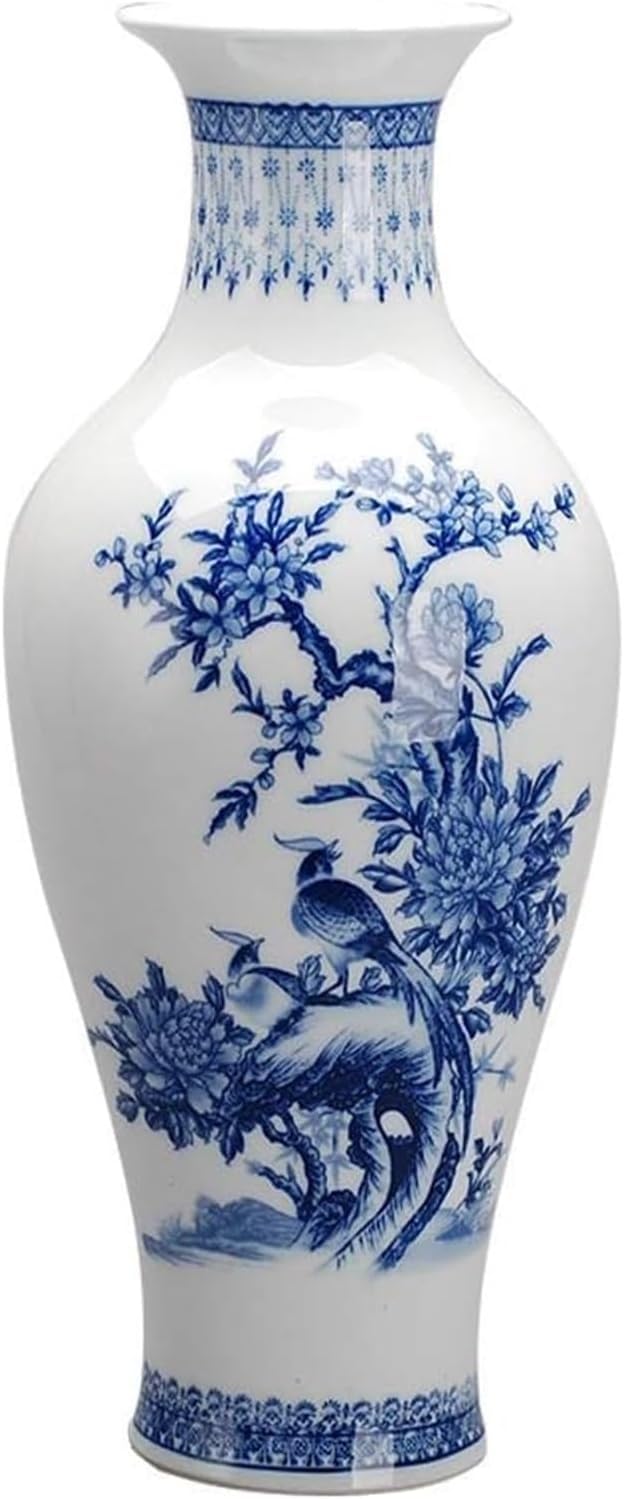 Bzgpmfud One Color Vase Desktop Decoration Classical Scenery Creative For Ornaments Art Living Room Household Bedroom Office Table Vase
