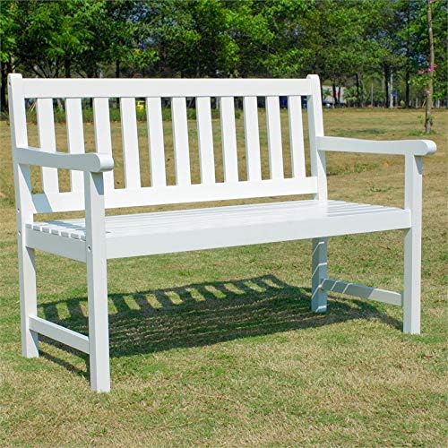 International Caravan Highland 49-inch Indoor/Outdoor Bench