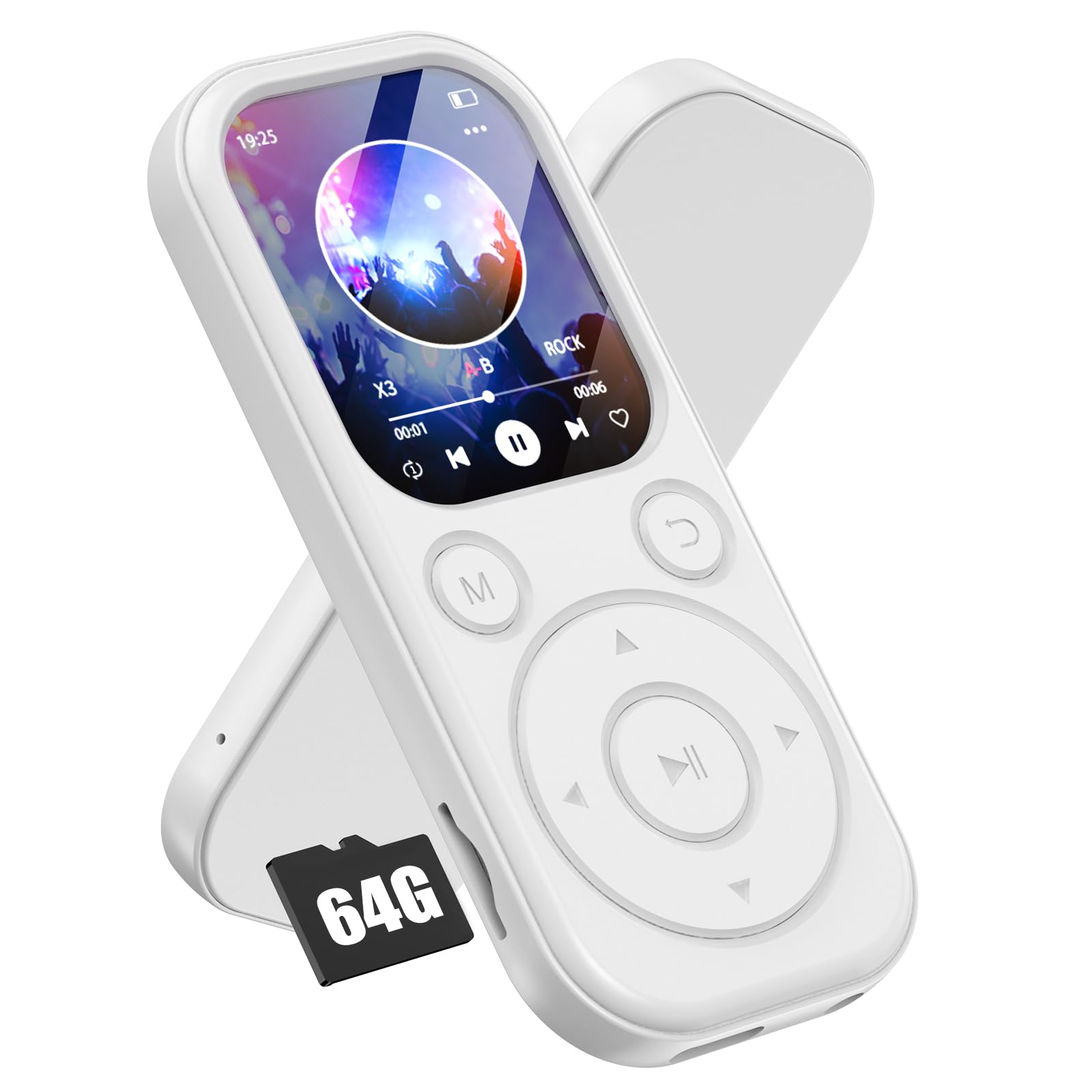 OlycismLecteur MP3 Olycism Avec Bluetooth,Lecteur Audio Numérique MP3