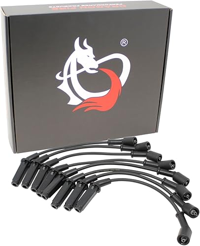 AIP Electronics Dragon Fire Performance - Juego de cables de repuesto para bujías de repuesto originales compatibles con Chevy y GMC LS1 VORTEC