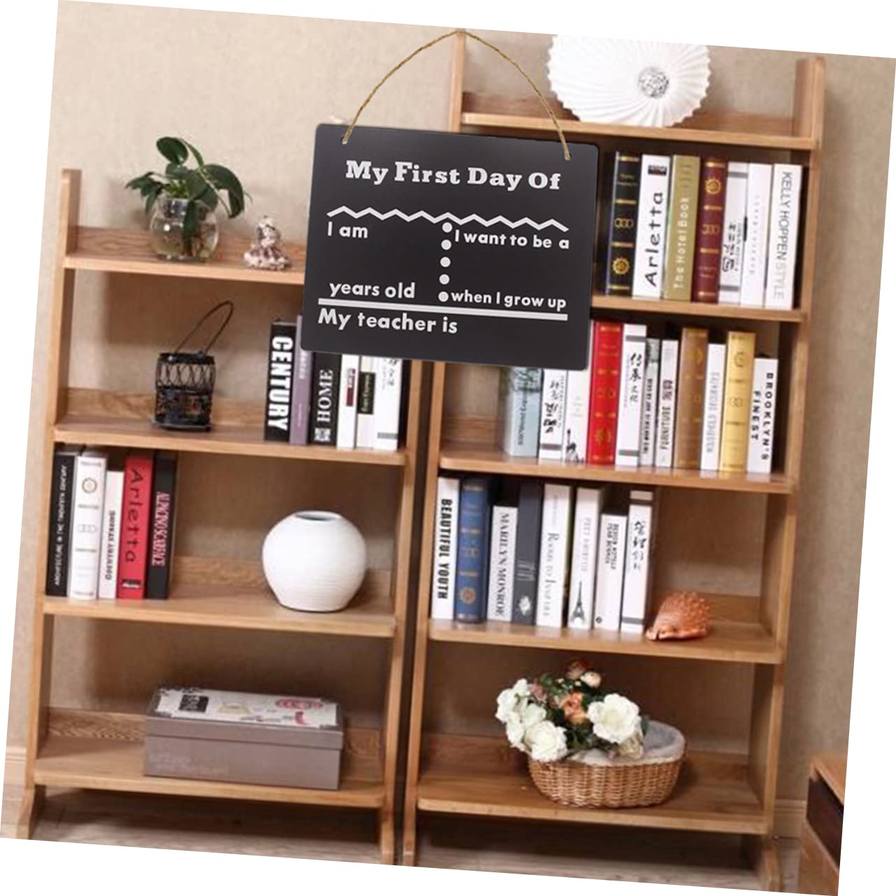 HOMSFOU 3 Set Lavagna Doppia Per Scuola Lavagna Per Foto Del Primo Scuola Decorazione Riutilizzabile Per Scolastiche E Decorazioni Per La Casa 2 Pezzi*3
