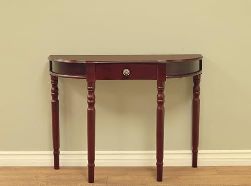 Miniatura 2 de Frenchi Furniture mesa, 11.62 in x 29.12 in x 36.05 in, caoba