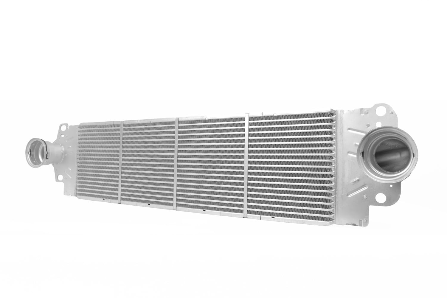 HELLA 8ML 366 340-751 Ladeluftkühler - Kühlrippen gelötet - Aluminium-Aluminium
