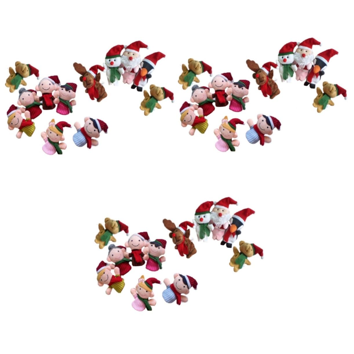 ABOOFAN Burattini Animali Giocattolo Animale Giocattoli Puzzle Giocattoli Educativi Animali Giocattoli Burattini Da Dito Per Bambini Da Dito Per Bambini Giocattoli