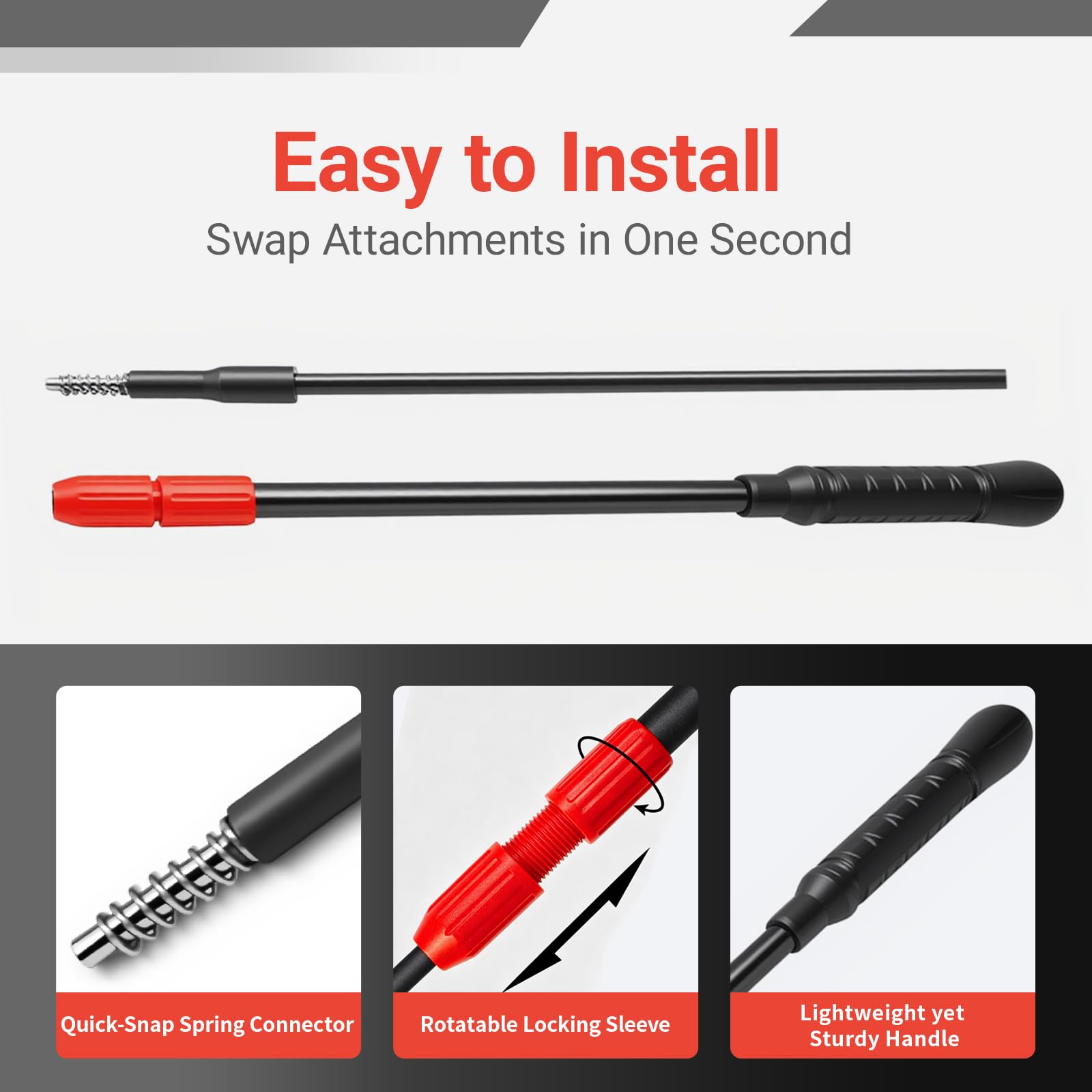UPETTOOLS Narzędzie do czyszczenia akwarium, zestaw do czyszczenia akwarium 6 w 1, skrobaczka do glonów, regulowana długa rączka, zestaw do czyszczenia szczotek do akwarium (zestaw do czyszczenia 6 w