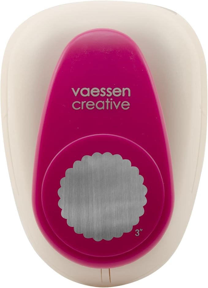 Vaessen Creative Perforatrice Stella, Maxi, L, Grande Fustellatrice per