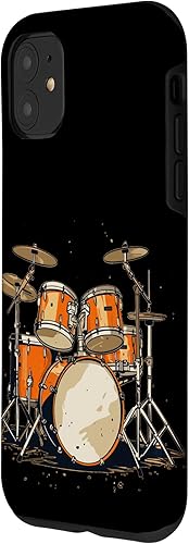 Miniatura 2 de Instrumento de música para iPhone 11 para baterista que ama Beat and Drums Case