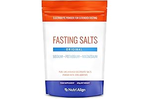 Fasting Salts Electrolytes Powder | 400g Sodium Potassium Magnesium Electrolytes
