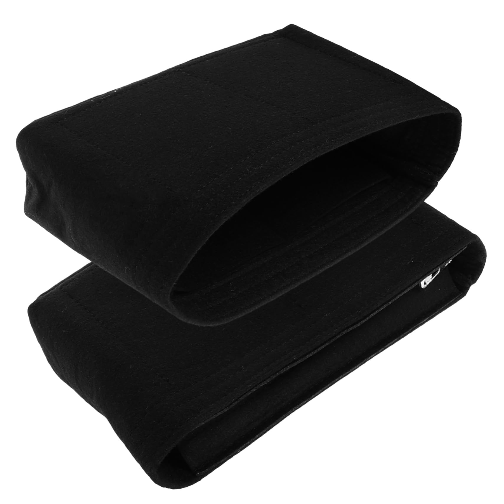 PartyKindom Organize Your Bag 2pcs Felt Purse Inserts Handbag Organizers for Women Tote Bag Inserts Small Purse Organizers