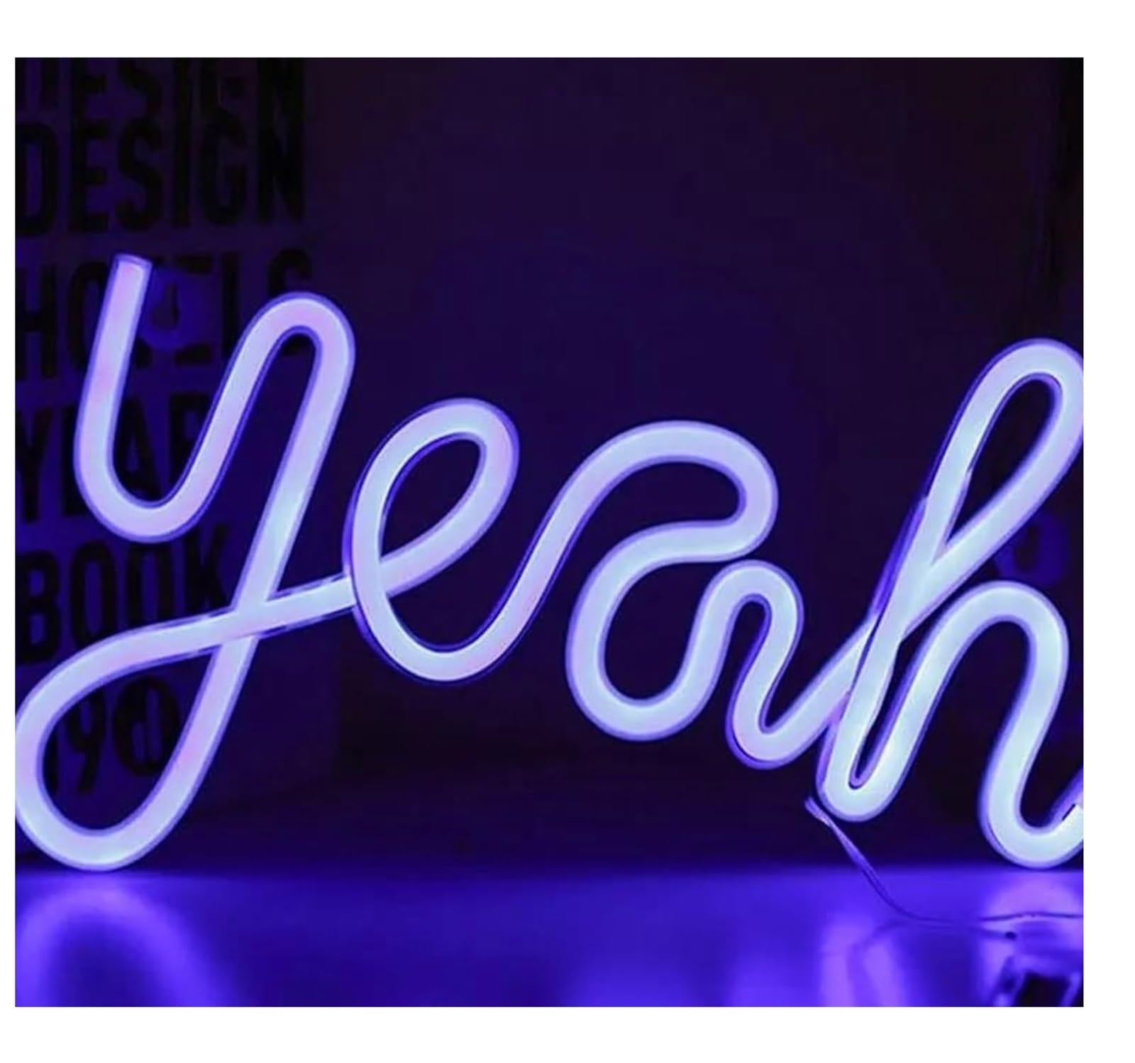 Zynther Neon lamp for neon Sign Beautiful for Night Lamp with Dimmable for Light(Neon-3)