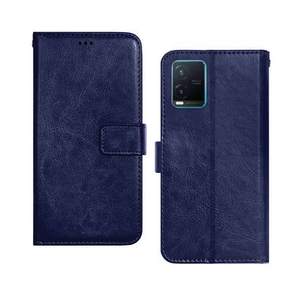 Vivo T1X Flip Case - Premium Leather Protection -8