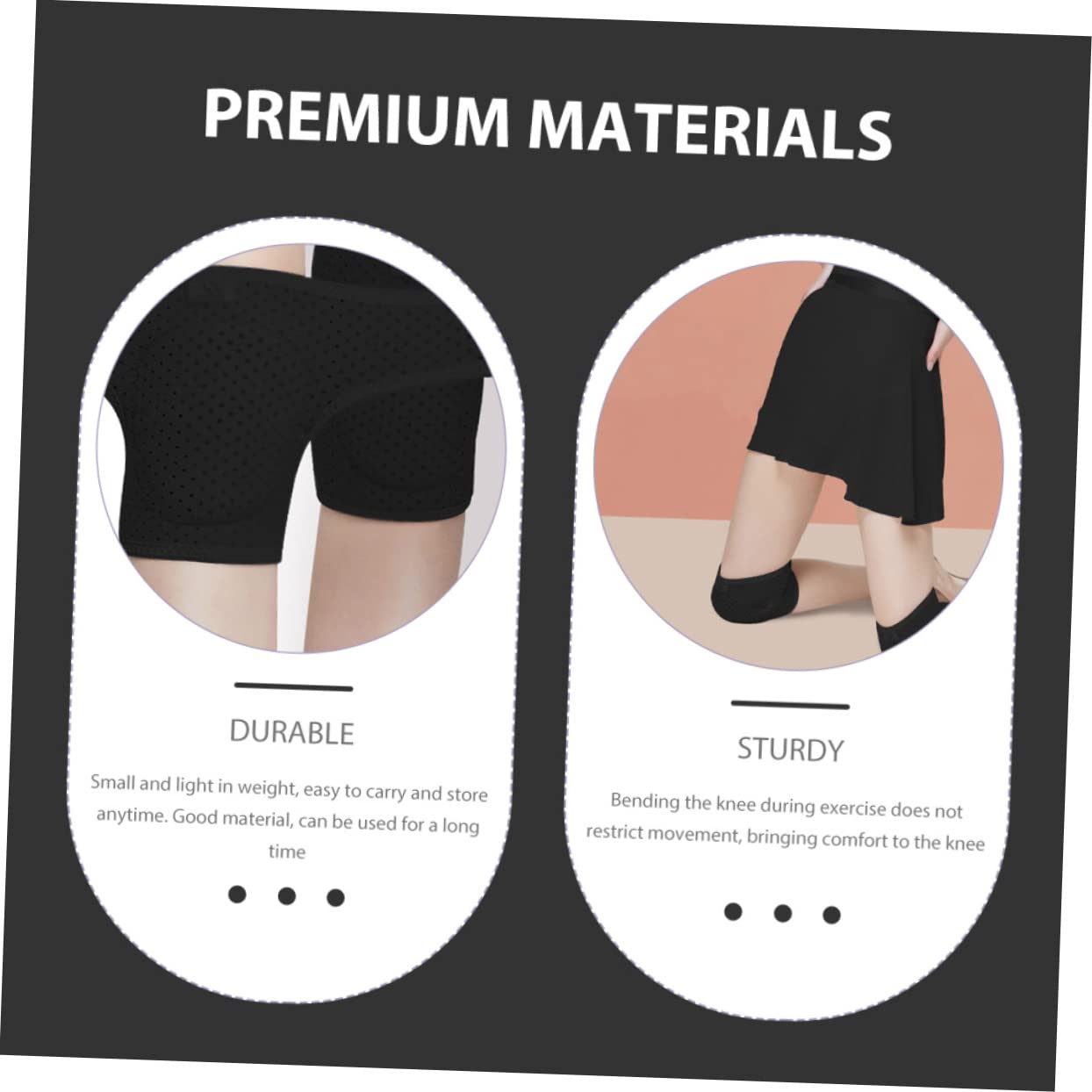 DECOMELODY 1Pair Sleeves for Dance and Sports Cushioned Wraps for Relief and Injury Prevention Breathable Soft Pads for Running Yoga and Cycling