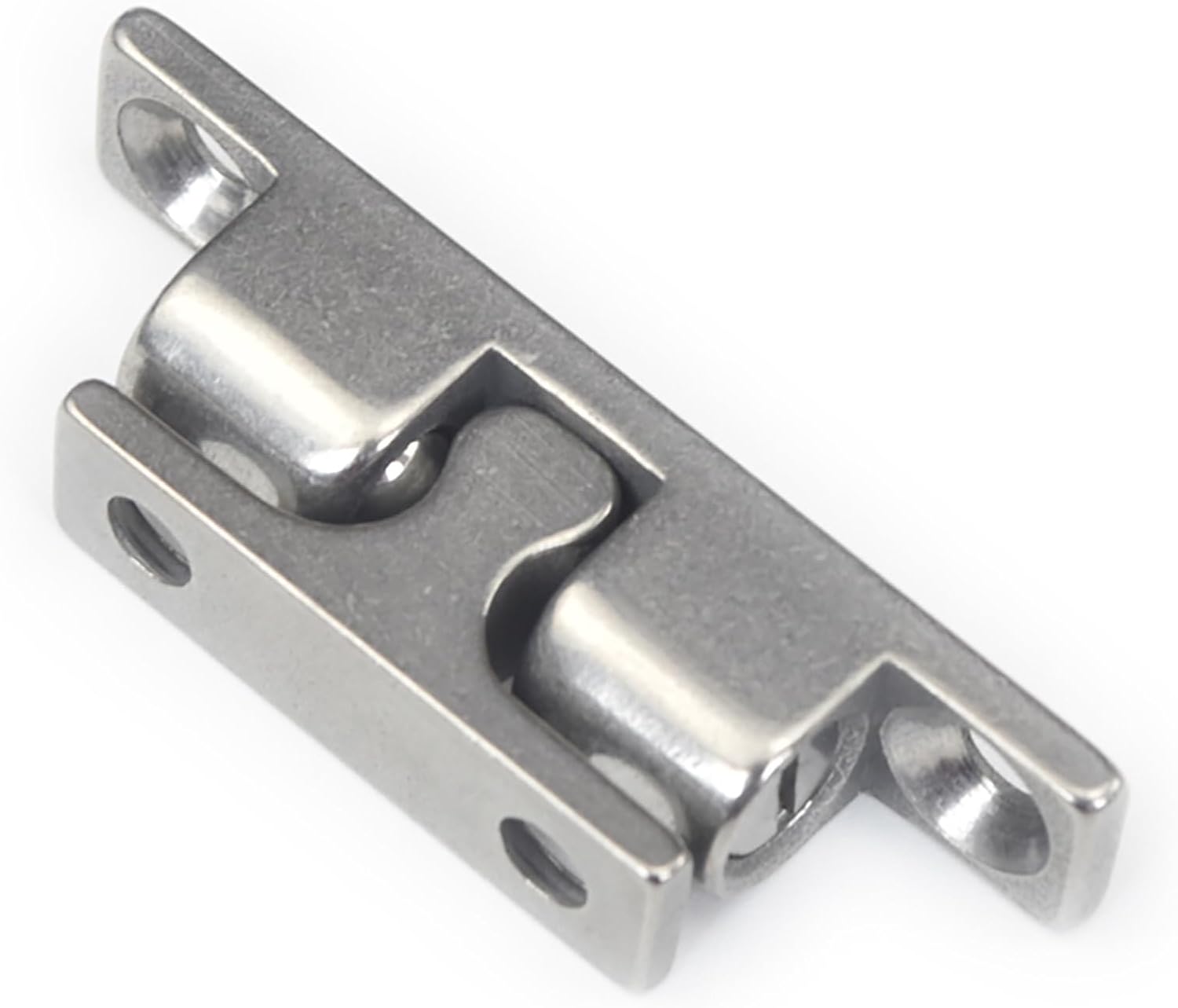 Stainless Steel Solid Casting Kitchen Double Ball Cabinet Furniture Door Ball Roller Catch 1Pcs