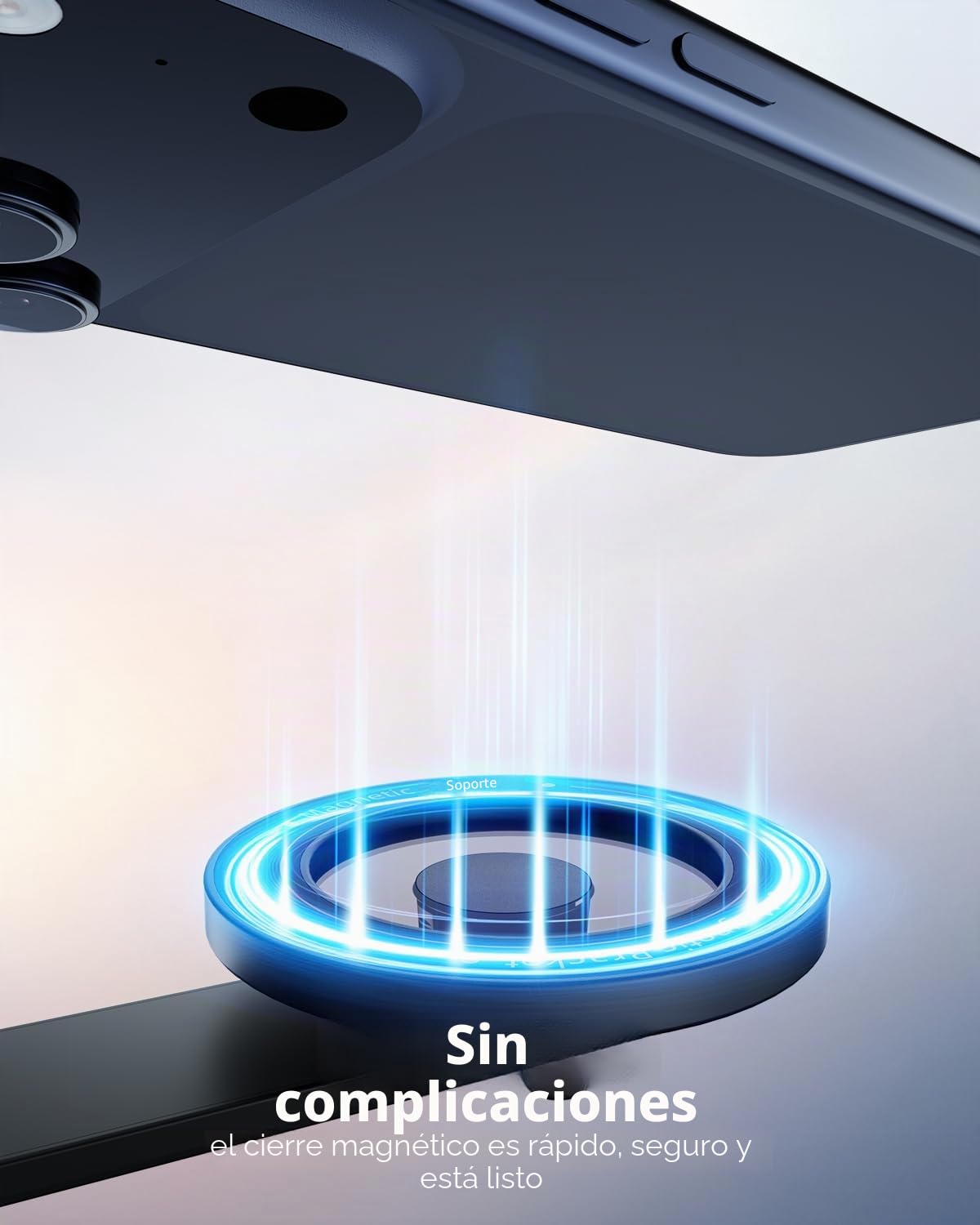 EUCOS Trípode magnético para teléfono de 62 pulgadas para iPhone, trípode de palo selfie con control remoto | N52 - Soporte magnético fuerte para teléfono, soporte extensible para teléfono celular para grabación de video, viajes