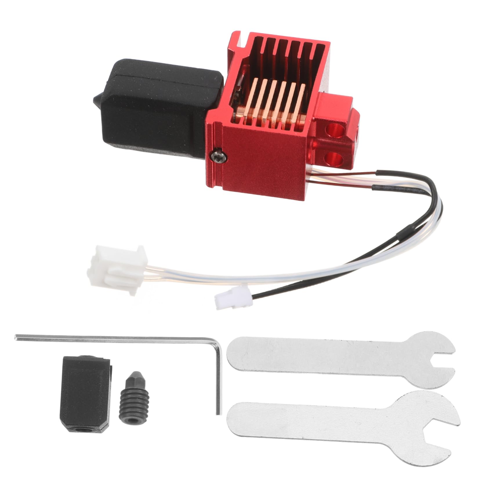 3d-drucker Hotend Bausatz Tz-3.0 für Labs Carbon, 1 Satz | Aluminium und Stahl, 0, 4mm und 0, 6mm Düsen, Kompatibel mit X1 Serie, Rot