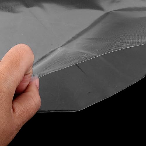 Miniatura 4 de uxcell Oficina de plástico en forma cuadrada archivo A4 papel protector hoja 0.0 in espesor 100pcs transparente