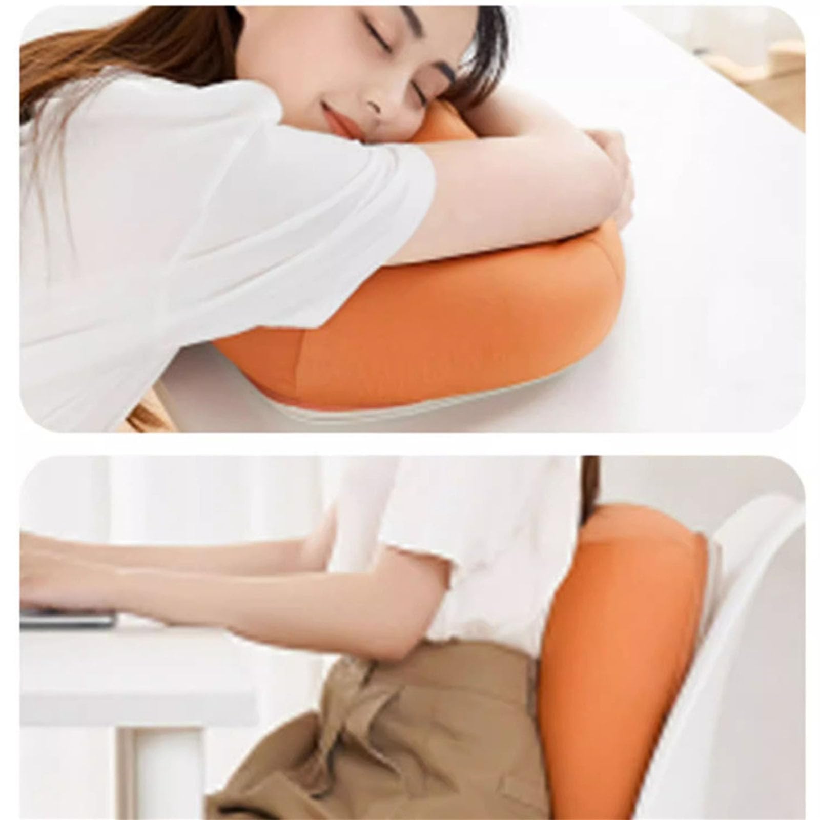 Soporte de almohada de panel ventilado delgado, extraíble, lavable, protege los postes de visualización modificables, todos los dispositivos de acuerdo con el soporte para computadora