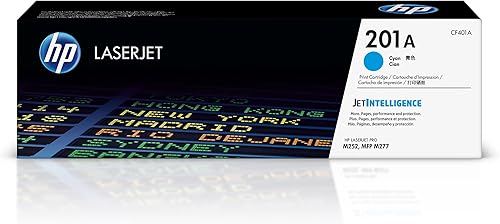 HP 201A (CF401A) cartucho de tóner cian original LaserJet.