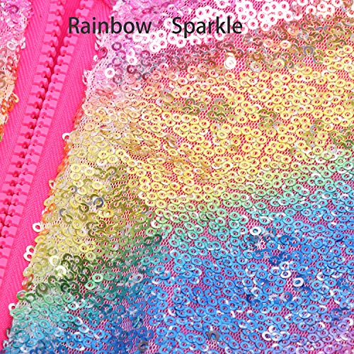 Image of Cilucu Kids Jackets Girls Boys Sequin Zipper Coat Jacket for Toddler Birthday Christmas Clothes