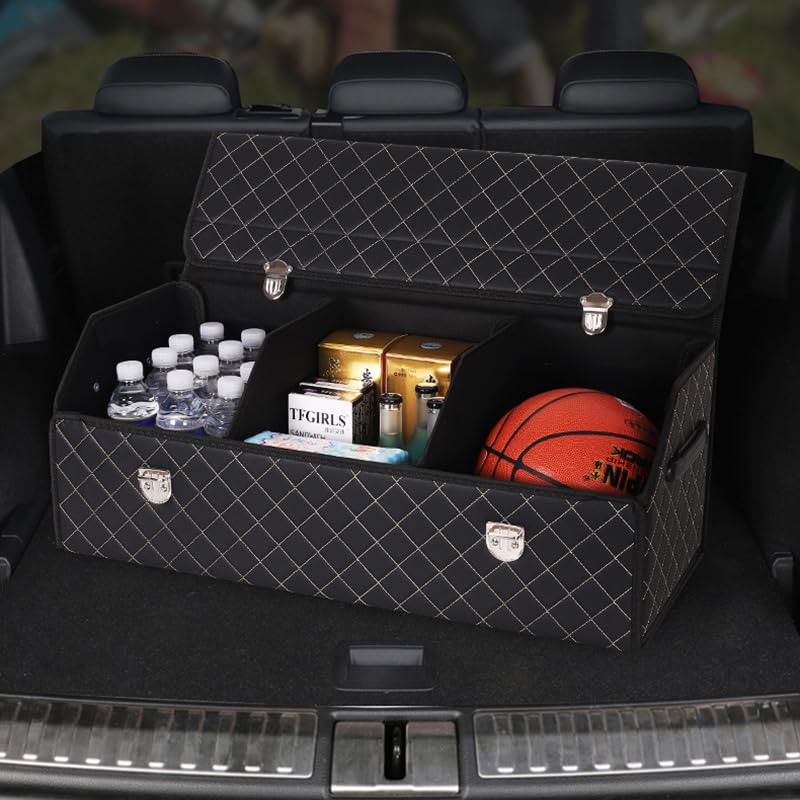 NETHIX Rangement Coffre Voiture, Pour Ford Transit Custom 2018