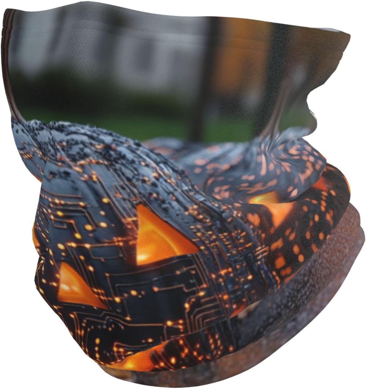 Pumpkin Technology Winter Neck Gaiter for Men and Women, Versatile Neck Warmer, Ski Mask, and Face Mask for Cold Weather Protection