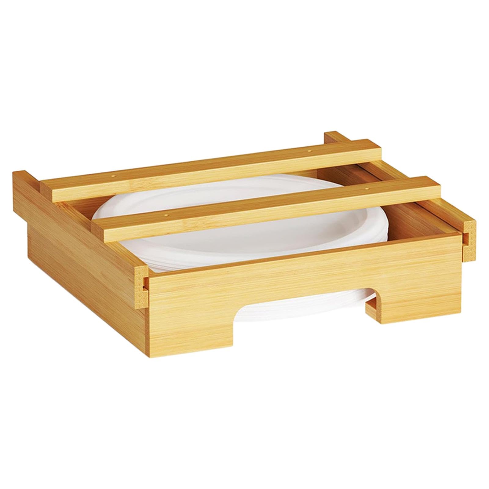 Amazon.co.jp: 紙皿ディスペンサー、キャビネットの下の紙皿