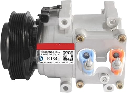 CAR AIR AC Compressor, Compatible With Ford Fiesta 2011 2012 2013 AE83-19D629-AD AE8319D629AD, Compatible with FOMOCO-19D629-CC0EA 140863NC BE8Z19703A