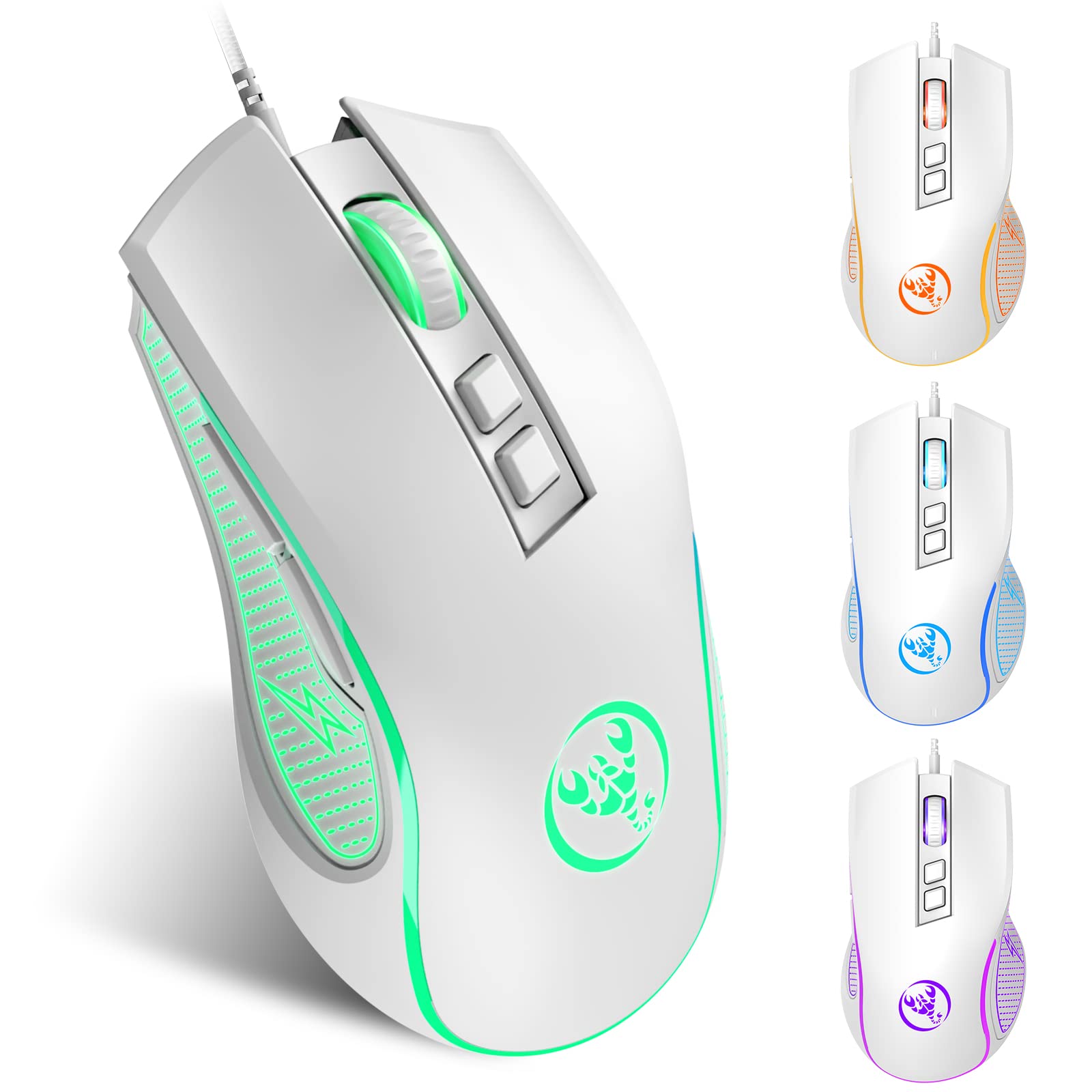Amazon.com: XINMENG USB Wired Gaming Mouse, LED Backlight Amazon.com: XINMENG USB Wired Gaming Mouse, LED Backlight