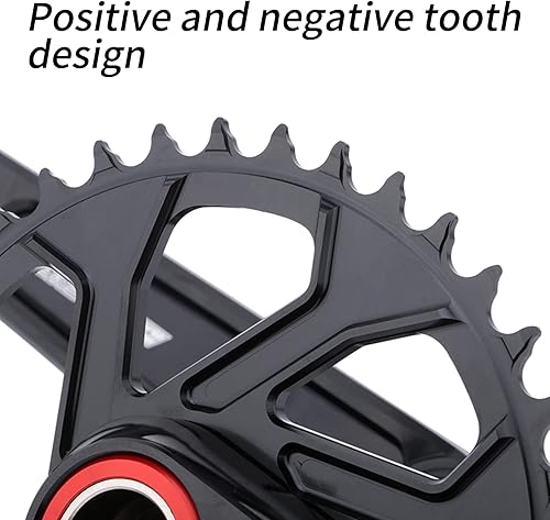 Miniatura 3 de MEROCA Mountain Bike Crank 170mm Cranksets Hollow one-Piece Crankset CNC GXP Direct Mount Crankset 3638T Suitable for 9101112 Speed