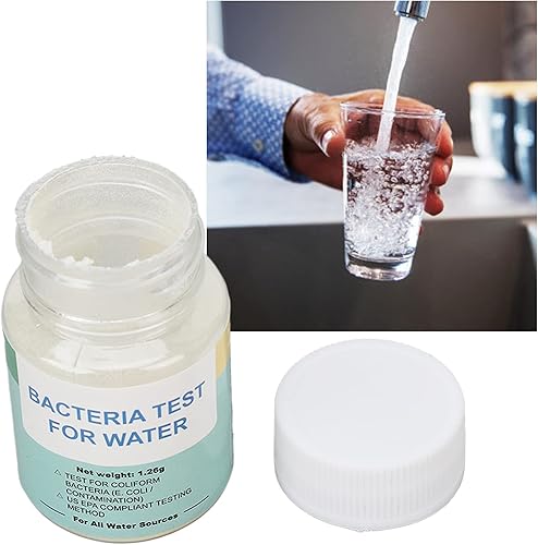 Miniatura 6 de Kit de prueba de agua potable para detección de bacterias E. coli y coliformes para pozo de bañera de hidromasaje o agua potable