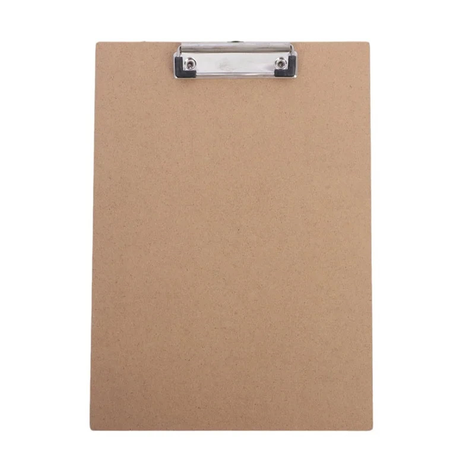 3 pezzi A4/A5 Cartella for appunti in legno for file di carta Schizzi for riunioni Registrazioni for cartelle portatili Forniture for ufficio cancelleria per Scuola, Ufficio(A5)
