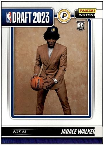 JARACE WALKER RC 2023-24 Panini Instant Draft Night ROOKIE 429#DN29 Pacers NM+-MT+ NBA Basketball