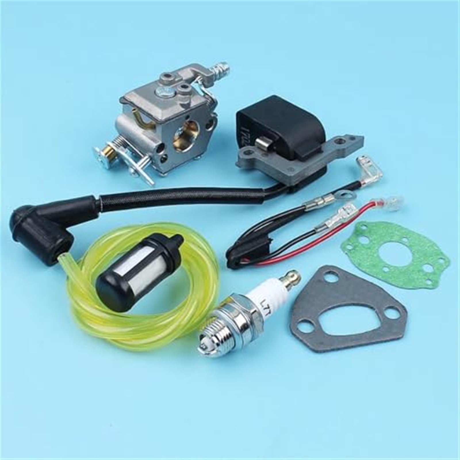 Guarnizione marmitta filtro linea carburante bobina di accensione carburatore, for Husqvarna, 36 41 136 136LE 137 137E 141 141LE 142 142E motosega Ricambi per carburatori
