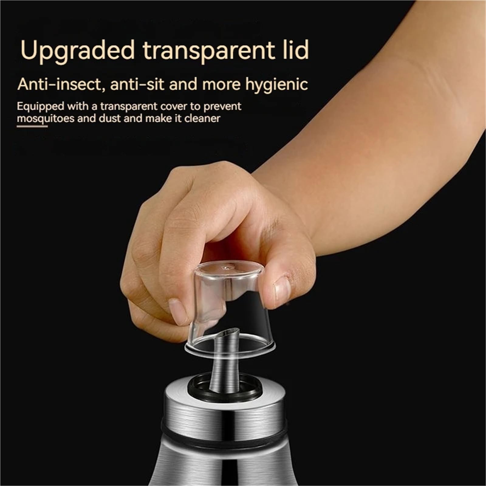 Oliera Acciaio Inox Barattolo for olio in acciaio inossidabile 304 a tenuta stagna for uso domestico con coperchio Tanica Hawksbill di grande capacità