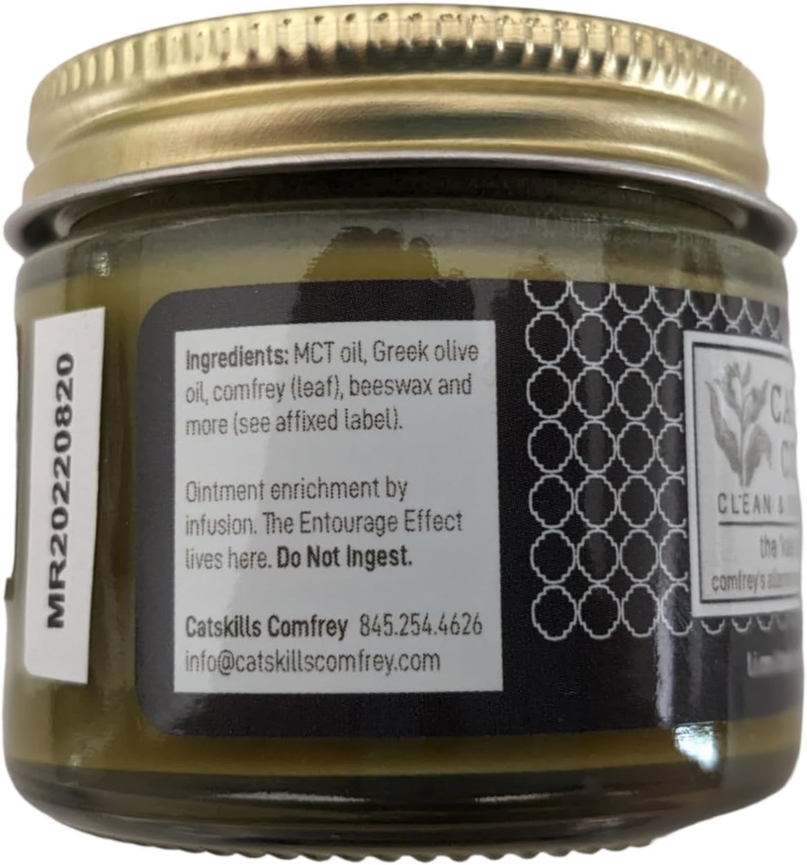 Catskills Comfrey Devil's Claw, 2oz: for Joint discomfort: Devil's Claw (Root), Comfrey (Leaf), Arnica Mexicana (Flower), Goldenrod (Flower); 100% Infused Oil. No EOs, essences, fragrances, extracts.