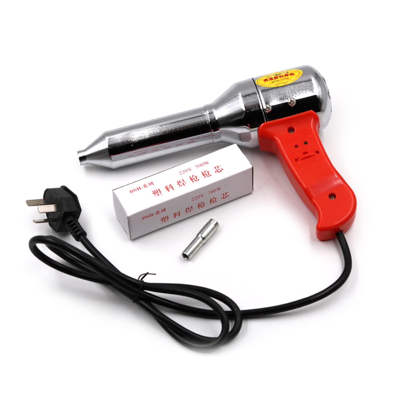 NUOYAQI 700W Plastic Welding Torch Machine Adjustable Heat Air s Kit Welder Stainless Steel Welding Nozzle Torch