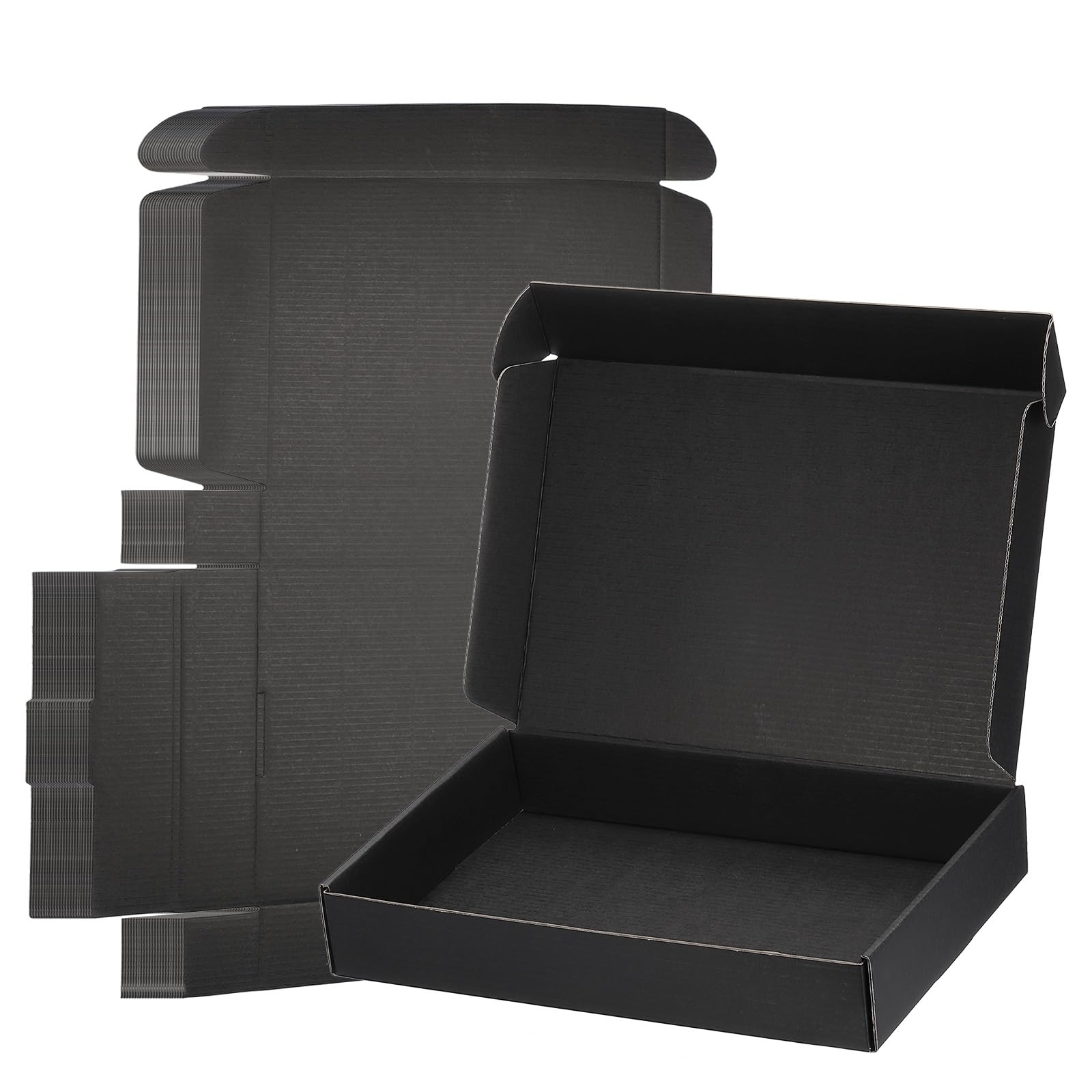 PATIKIL Scatole Di Cartone Spedizioni 12x8x2 Per Piccole Imprese, 25Pcs Scatole Regalo Imballate In Cartone Ondulato Per Spedizioni Traslochi Artigianato Sorpresse natalizie Prodotti.