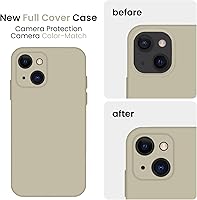 Vista 250 de FireNova Designed for iPhone 13 Pro Max Case, Silicone [Camera Protection] Phone Case with [2 Screen Protectors], Soft Anti-Scratch Microfiber Deep