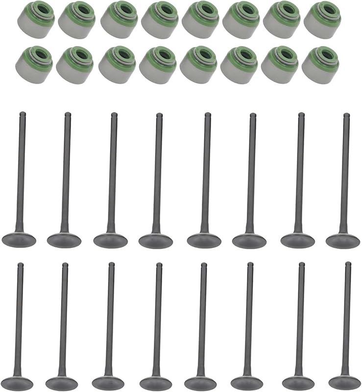 Válvulas de admissão Thomletha para Honda Civic e Del Sol D16Y7, D16Y8 e D16Z6 – Kit com 16 unidades