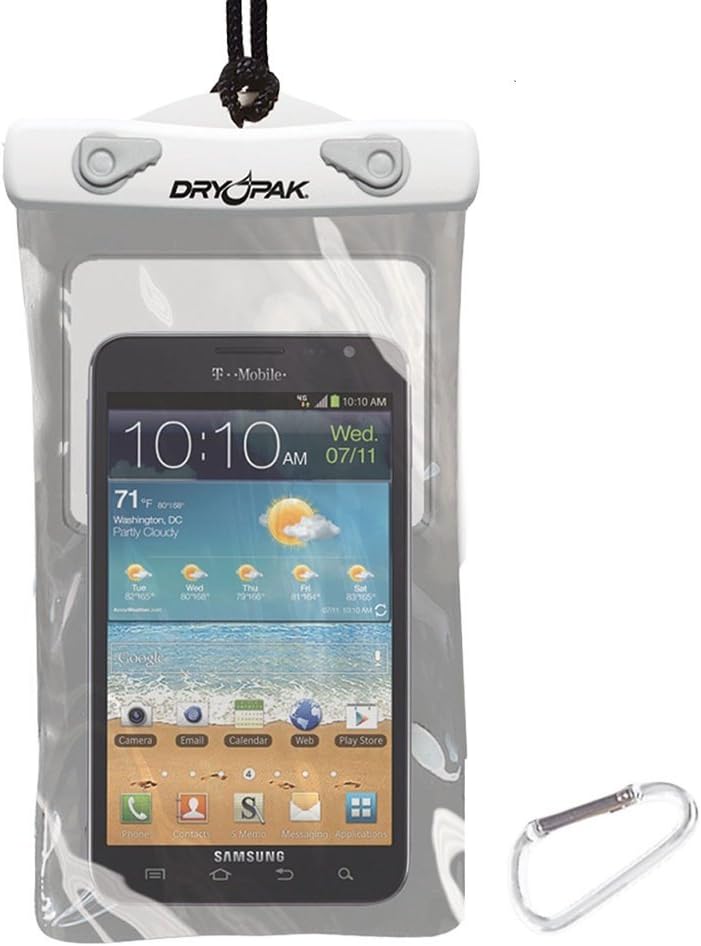 Dry Pak Dry Bag Case for Cell Phones, iPhone, Androids, 5" x 8"